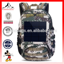 Camouflage Backpack Solar Powered Bag 6.5W Solar Panel(ES-H032)